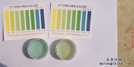 甲醛檢測結果